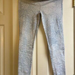 MICHAEL Michael Kors Light Blue Patterned Jeans
